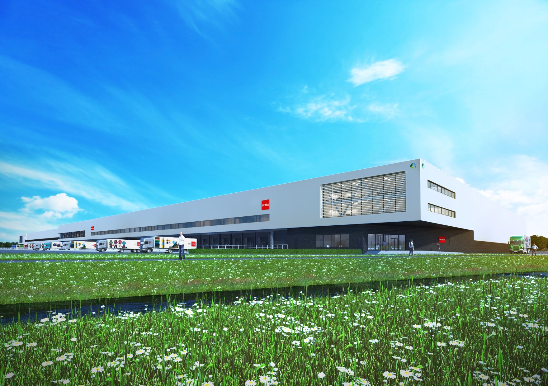 Prologis builts for HEMA in Nieuwegein 34.000 square meter distribution facility for Hema in Nieuwegein